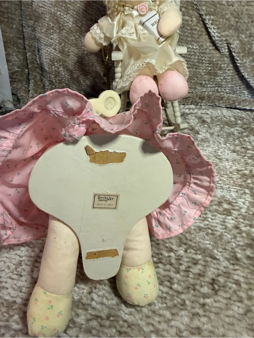 1980s Animated Musical Doll  Plays Jesus Loves Me & It’s A Small WorldBy Berkley